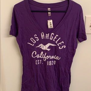 Purple Los Angeles shirt
